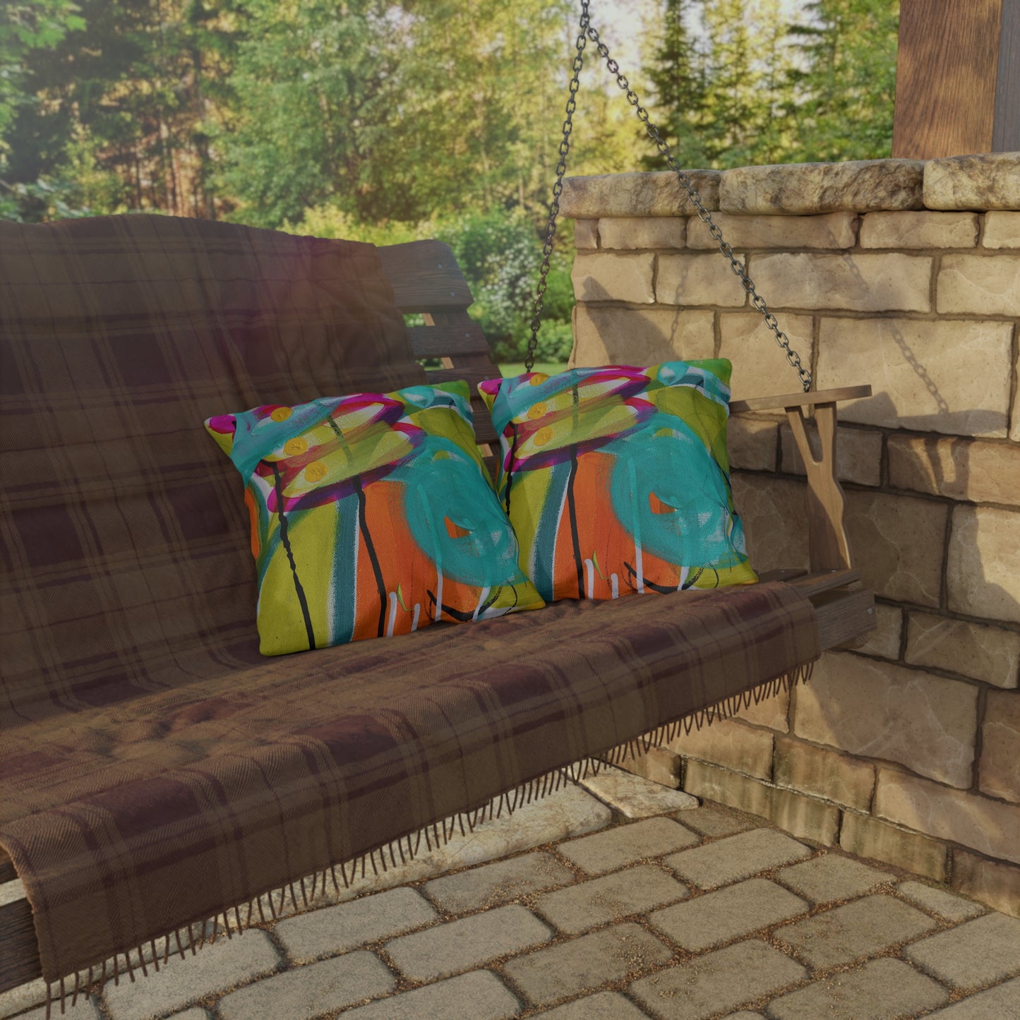 Tropical Dreams Outdoor Pillows