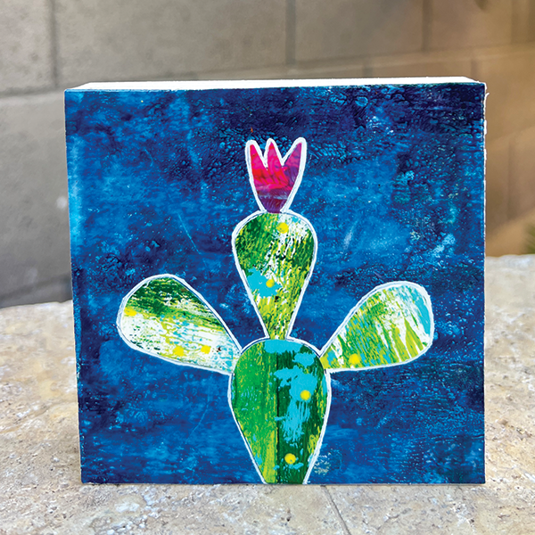 Colorful Cactus Collages