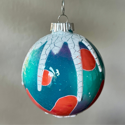 4" Ornament #037 (Space Ball)