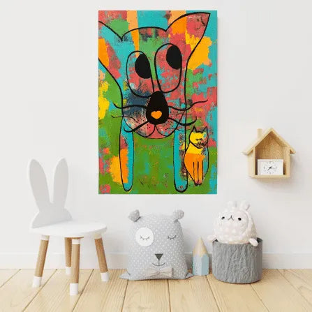 THE WHIMSICAL DOG & TAPERED CAT